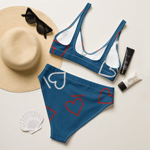 Load image into Gallery viewer, Recycled high-waisted bikini