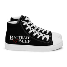 Load image into Gallery viewer, Men’s high top canvas shoes