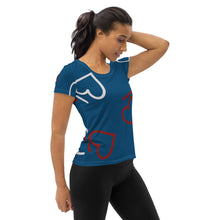 Load image into Gallery viewer, All-Over Print Women&#39;s Athletic T-shirt
